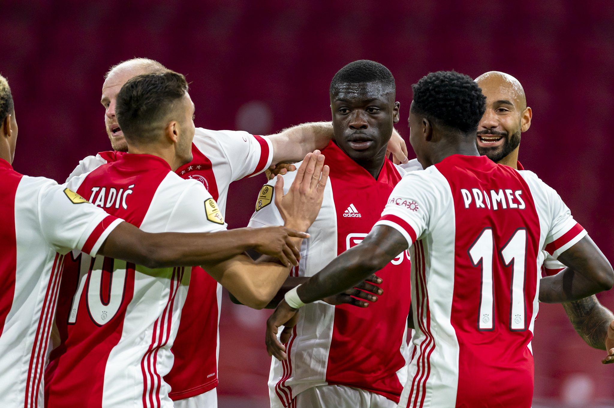 Brian Brobbey scores double, Mohammed Kudus assists as Ajax hammer Cambuur