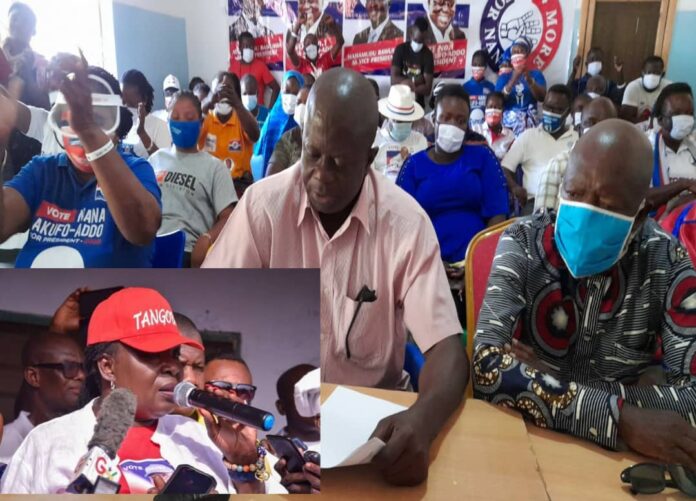 The NPP supporters are demanding the Regional Minister's resignation for the party's 