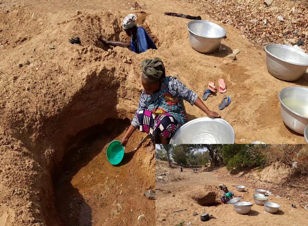Inhabitants of the mining hub struggle to find clean water to drink.