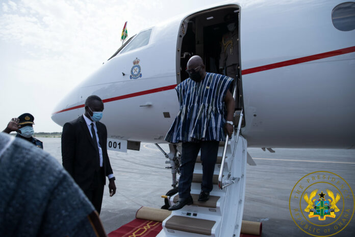 Akufo-Addo presidential jet