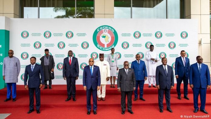 ECOWAS leaders have called for democratic elections to be held in Guinea within six months | Photo: AFP