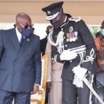 President Nana Akufo-Addo and IGP George Akuffo Dampare