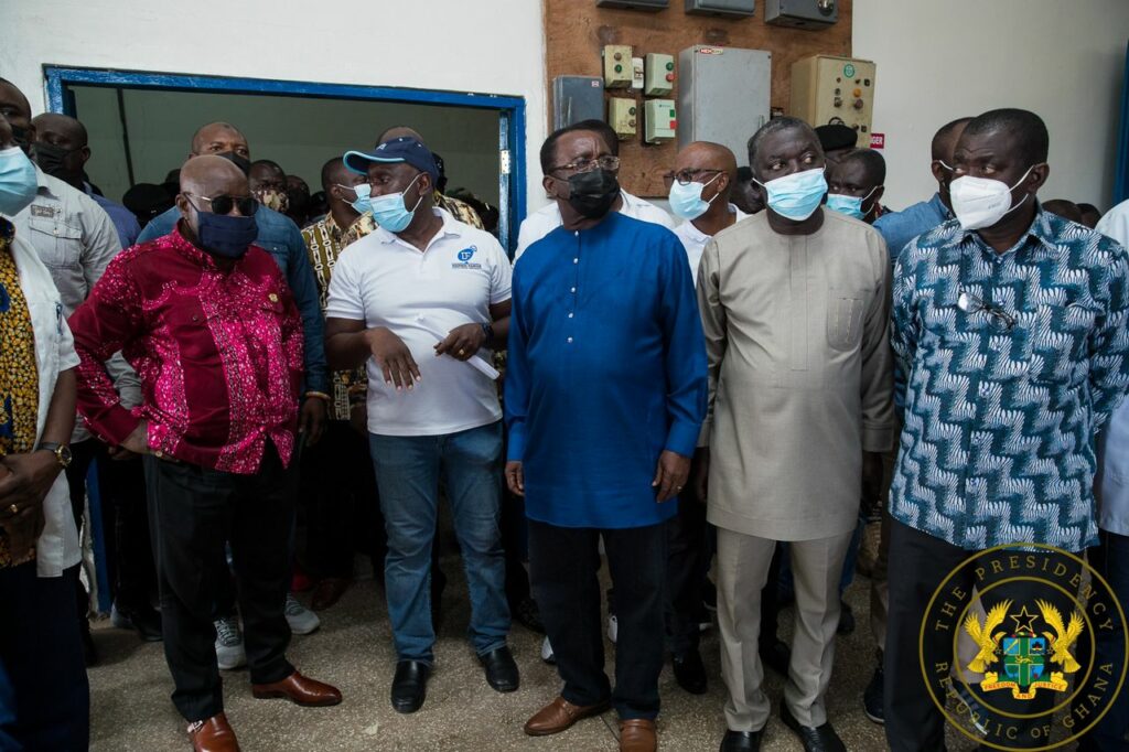 Akufo-Addo and others at Darko Farms