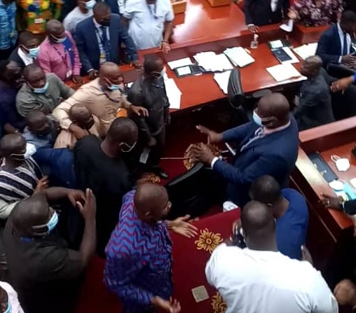 E-levy fight in Ghana's Parliament