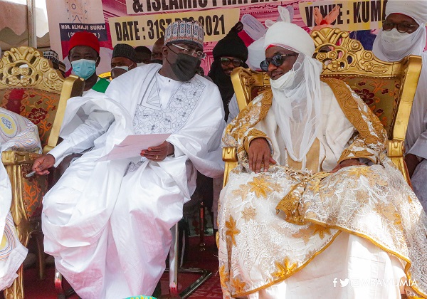Dr Mahamudu Bawumia and Mohammed Sanusi Lamido