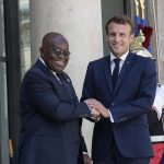 File Photo President Akufo-Addo with President Macron