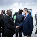 President Akufo-Addo with the CEO of BiONTECH