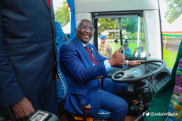 Dr Mahamudu Bawumia at the handing over ceremony