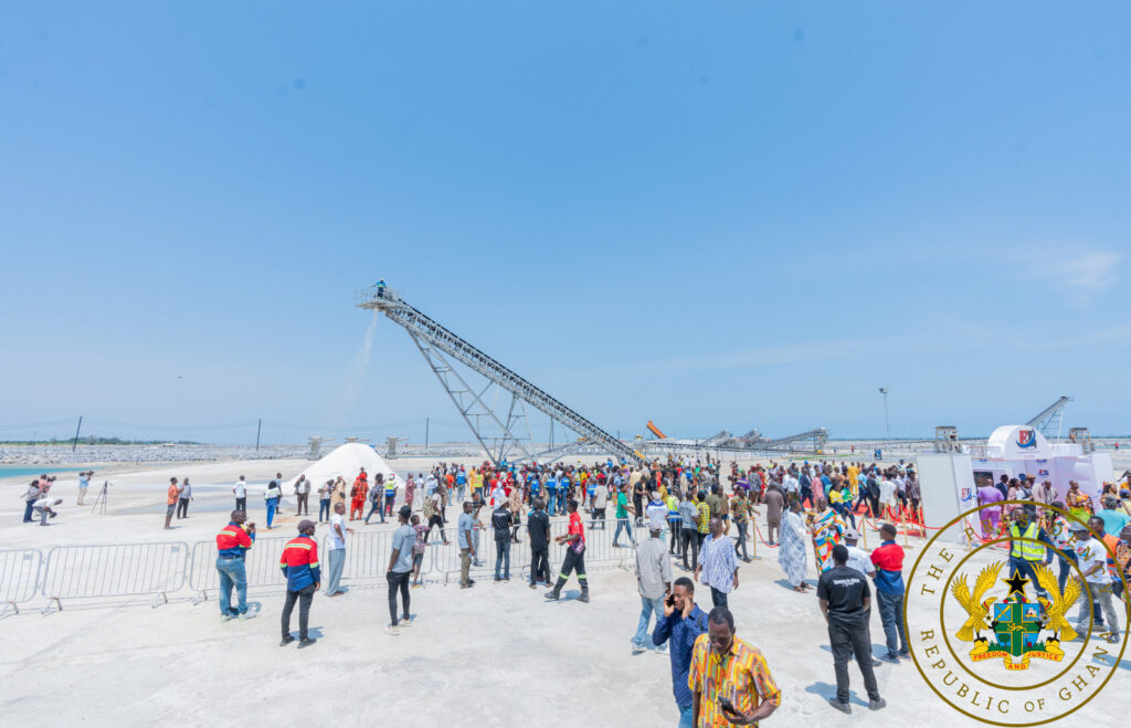 Akufo-Addo commissions Africa’s biggest salt mine in Sege