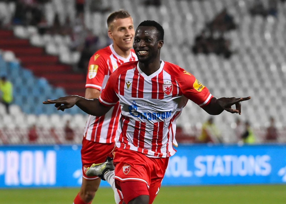 Ghana winger Osman Bukari named in Serbian Super Liga Team of the Week  after explosive debut for Red Star Belgrade - Footballghana